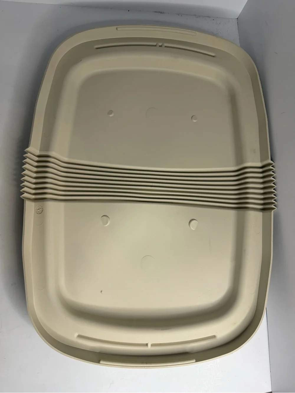 The Pampered Chef 9x13 Stoneware Baker with Lid Rectangular Baking Dish Vintage
